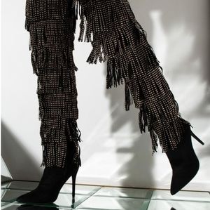 Fringe Boots